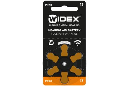 Baterie Widex 13 (6 ks)