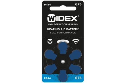 Baterie Widex 675 (60 ks)