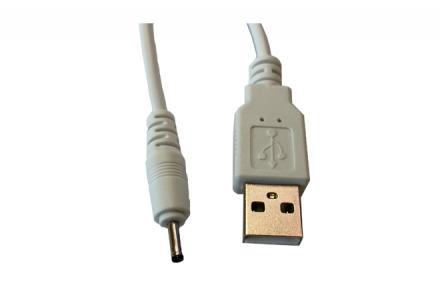USB kabel (kulatý konektor, 5V, USB)